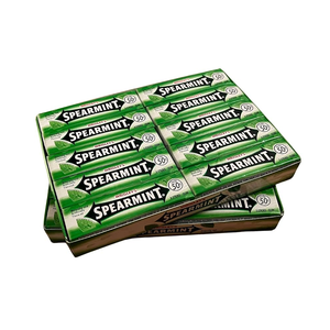 Wholesale Suppliers Offer Wrigley's Spearmint <b>Chewing</b> <b>Gum</b> in Classic Cool Milk Flavor Available in Bulk Box Bag Packaging - Product Image 2