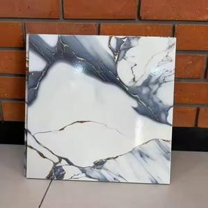 Azulejos de suelo de cerámica gris semipulido de 40x40cm diseño marfil Beige 400x400mm azulejos de porcelana de estacionamiento de alta resistencia al aire libre - Product Image 5