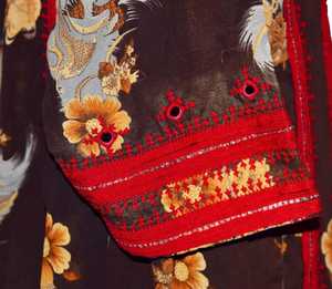 Robe de Banjara Vintage de style bohème avec broderie à la main - Product Image 3