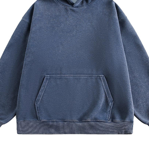 Servicio OEM de alta calidad de algodón de gran tamaño lavado ácido Sudadera con capucha peso pesado ecológico invierno cuello con capucha estilo lavado Vintage - Product Image 6