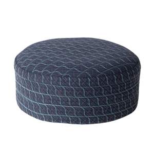 Gorro de Oración Musulmán Azul Marino para Hombre, Gorro Kufi Rígido, Tocado Islámico, Tela Resistente, Namaz Topi, Venta al por Mayor - Product Image 6