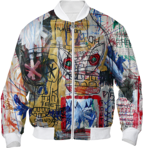 เสื้อแจ็คเก็ตเบสบอลแบบวาร์ซิตี้สำหรับผู้ชาย แฟชั่นทันสมัย ผลิตจากโพลีเอสเตอร์ซาติน 100% ปิดด้วยซิป ผ้าแคนวาสหนา กันน้ำ ระบายอากาศได้ดี - Product Image 5