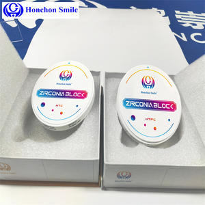 HTPC Dental <span class=keywords><strong>Zirconia</strong></span> kosong 98 95 AG sistem terbuka Cadcam kekuatan tinggi gigi <span class=keywords><strong>Zirconia</strong></span> keramik blok - Product Image 5