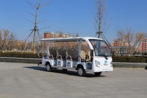 WELIFTRICH Voiture de tourisme électrique fermée 11-14 places 72V certifiée CE avec portes Moteur 5 Kw DC/AC 30 km/h - Product Image 3