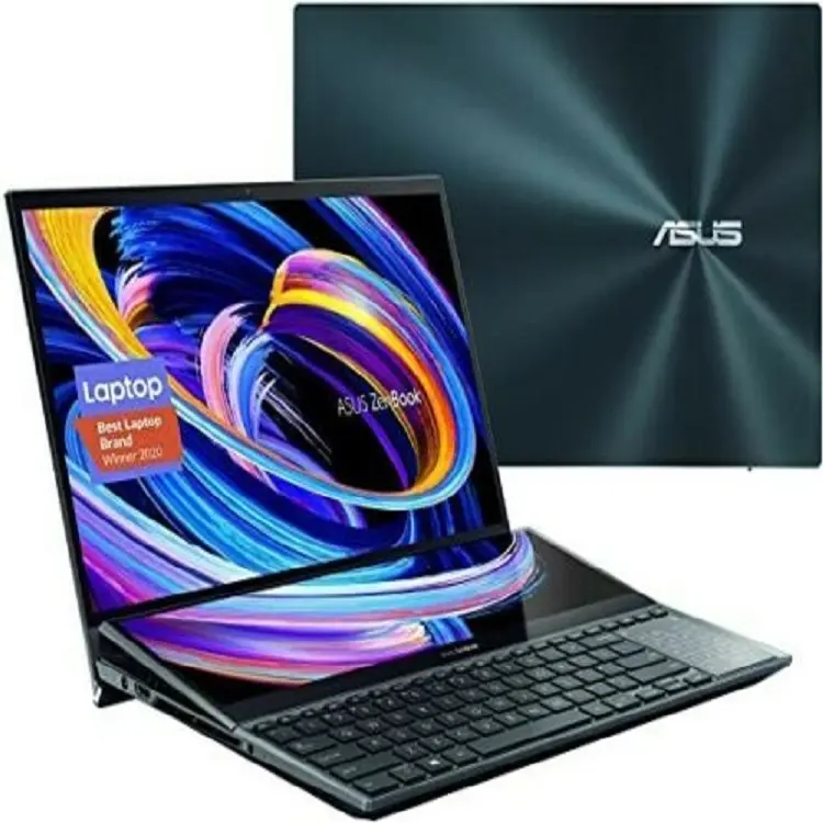 Weltweit Zenbook Pro Duo UX582 UX582HS i9 11900H 32GB RTX 3080 1TB 4K OLED-Laptop