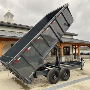 (11 toneladas) Remolque volquete agrícola de servicio pesado con motor construido para trabajos difíciles. Transporte en venta - Product Image 1