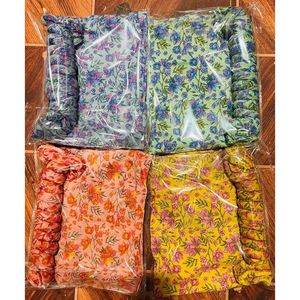 Conjunto de Patiala con Estampado y Costuras, Salwar Kameez de Georgette Pesado, Vestido de Fiesta Indio, Bollywood, Pakistaní - Product Image 1