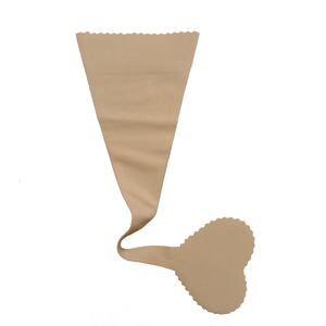 Nylon spandex không có nhiều dòng C chuỗi thấp tăng Silicone dính liền mạch vô hình G-string quần lót - Product Image 1