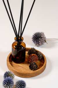 Bandeja para servir de madera de roble con esquinas redondeadas, plato de madera, tablero para servir, accesorios para espacios de trabajo hechos a mano | Refinado | - Product Image 4