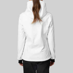 Chaquetas Softshell para mujer hechas en Pakistán para uso en exteriores, chaqueta de mujer de punto transpirable con cuello levantado, venta en línea - Product Image 2