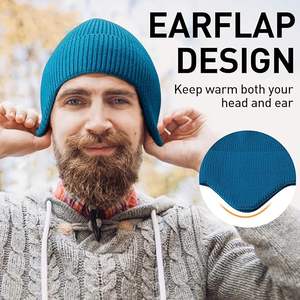 Gorro de Invierno Térmico de Moda con Forro Polar, Diseño de Punto Elegante, Unisex, para Deportes al Aire Libre, Campamento, Uso Diario, Viajes - Product Image 2
