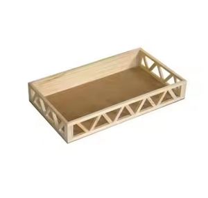 ชุดถาดเสิร์ฟสแตนเลสสีทองดีไซน์คลาสสิก 2 ชิ้นตกแต่งโต๊ะถาดเสิร์ฟอาหารในราคาที่ดีสําหรับการส่งออกจากอินเดีย - Product Image 4