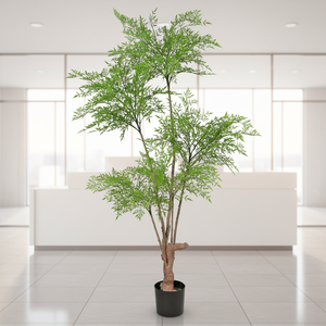 JOLAMIRA Gesimuleerde Nan Tian Zhu Gebruikersserie Eco-vriendelijke PVC Duurzame Meerdelige Groene Plantenset met Hoge Simulatie - Product Image 2