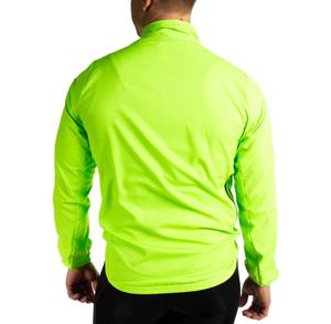 Custom Men Design Printing <b>Cycling</b> Windbreaker Jacket Reflective Logo Mesh Lining Breathable <b>Cycling</b> Running Windbreaker Jacket - Product Image 2