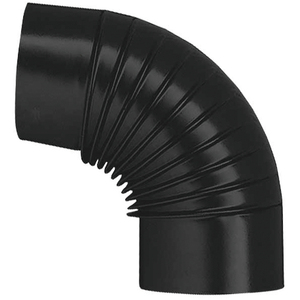 Gomito a 90° per Stufa a Legna in Porcellana Classica Cm. 14 - Product Image 1