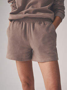 Conjunto de 2 piezas de material de algodón 100% de calidad superior para mujer, ligero, transpirable, de secado rápido, con logotipo personalizado, ropa de calle, patrón sólido - Product Image 6