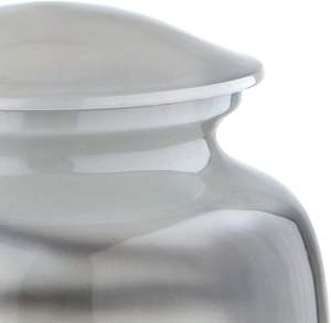 Urna de cremación Cardenal | Urna grande elegante + urna pequeña de recuerdo para cenizas humanas con bolsa de terciopelo - Product Image 4