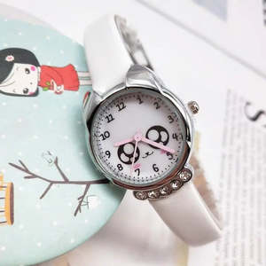 นาฬิกาข้อมือควอตซ์ Kawaii Chat สำหรับเด็ก ทำจากพลาสติก - Product Image 5
