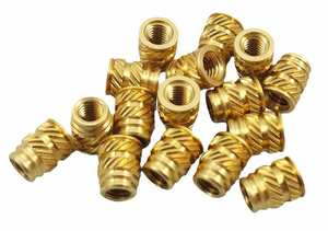 Insert fileté Chevron en laiton de précision d'approvisionnement en vrac pour composants mécaniques - Product Image 6