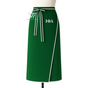 Wholesale Greek Iota Phi Lambda Sorority Clothing Embroidered Bow-Tie <b>Skirt</b> | Elegant Formal <b>Skirt</b> - Product Image 1
