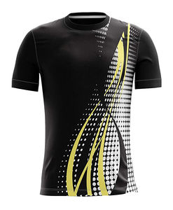 Camiseta de Fútbol de Secado Rápido con Impresión Digital, Personalizada con Etiqueta Privada, Ligera, Unisex, Servicio OEM - Product Image 1