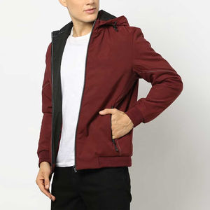 Veste Softshell à Capuche Légère pour Hommes Haute Qualité Multi-Poches Polyester/Nylon Respirante Coupe-Vent - Product Image 2