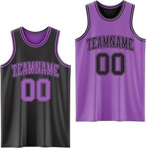 Ensemble de maillots de basket-ball réversibles personnalisés, respirants et imprimés pour les vêtements de votre équipe - Product Image 4