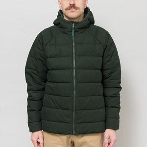 Veste d'hiver épaisse en coton rembourrée pour homme, décontractée, couleur unie, fermeture éclair, doudoune chaude, vente en gros - Product Image 5