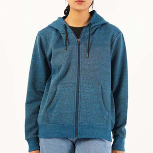 Respirant crop top sweat à capuche femmes sweats à capuche et sweats fermeture éclair nouveau Style de mode fermeture éclair femmes sweats à capuche - Product Image 4