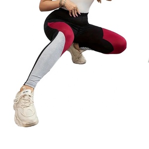 Venta al por mayor de mallas de fitness de gran venta para las mujeres precio barato mallas de yoga acanaladas ajustadas | Servicio OEM - Product Image 6