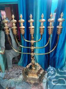 Electric Menorah Other Category of <b>Candle</b> Holders Lanterns <b>Candle</b> Jars - Product Image 5