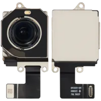 Pièces de rechange pour caméra arrière de téléphone portable iPhone X Xs Xr 11 12 13 Mini 14 Plus 15 16 17 Pro Max Air, origine Chine, réparation
