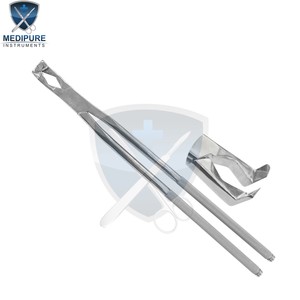Fórceps Extractor de Molares Equinos de Acero Inoxidable Duradero, Herramienta Dental Veterinaria para Dentistas Equinos Profesionales - Product Image 3