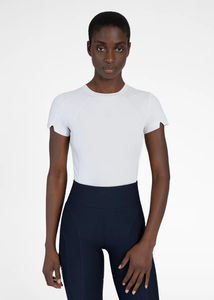 Camiseta Deportiva de Manga Corta para Mujer, Transpirable, para Montar a Caballo, Fabricante OEM, Capa Base para Equitación - Product Image 4