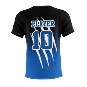 ¡Obtenga uniformes de fútbol con bandera 7v7 personalizados listos para el juego, transpirable de manga corta talla grande en diseños frescos y todos los tamaños! - Product Image 5