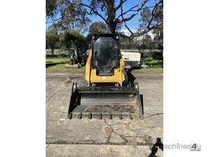 Maquinaria de construcción compacta, cargadora de dirección deslizante CAT resistente a la venta, MINICARGADORA DE dirección deslizante con ruedas - Product Image 5