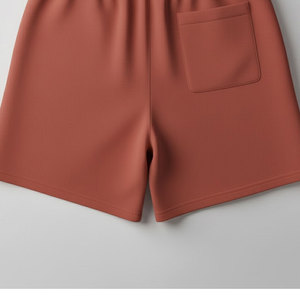 Shorts décontractés pour homme avec logo brodé personnalisé, tissu satiné, doux, respirant, coupe décontractée pour un usage quotidien, style streetwear moderne - Product Image 6
