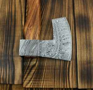 Hache de camping de haute qualité, nouveau design, acier Damas, hache viking premium, acier au carbone, avec étui en cuir fin - Product Image 2