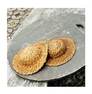 2024 recién llegado modelo sombrero de paja-Sombrero de verano para actividades de playa y al aire libre-Venta barata sombrero de paja artesanía de Vietnam - Product Image 2