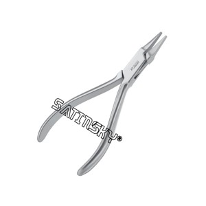 Alicates planos Goslee, Instrumentos dentales acanalados de 13 cm, instrumentos de acero inoxidable fabricados con AISI 420 de buena reputación - Product Image 4