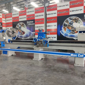 Machine de tour à broche unique robuste de 16 pieds 80 mm balançoire sur lit haute précision industrielle pour atelier - Product Image 1