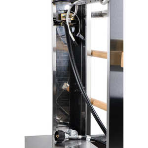 Four à pizza extérieur en acier inoxydable de 32 pouces, calibre 20, au gaz et au bois, allumage manuel par impulsions, 1 brûleur, porte amovible, neuf - Product Image 5