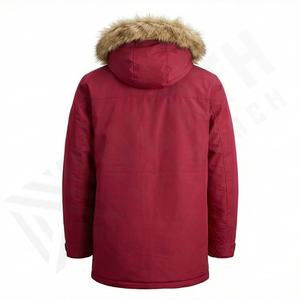Veste parka en polaire pour enfants, en tissu polaire, tricotée en polyester, brodée, longue veste en sherpa, vêtements d'extérieur chauds et thermiques, vêtements d'hiver confortables - Product Image 2