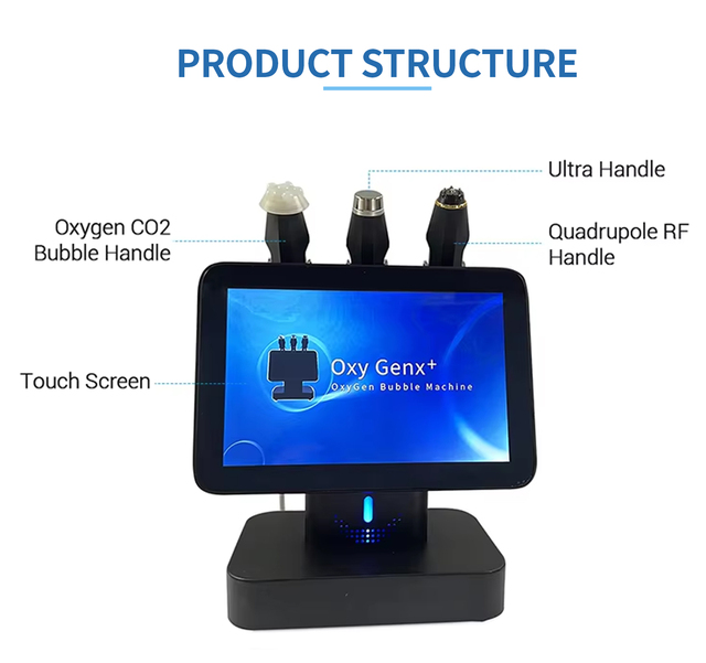 Best Selling Commercial 3-in-1 CO2 Bubble Oxygen Pod Machine-Skin Rejuvenation Hydra Model Hydrodermabrasion Oxygen Hydrating