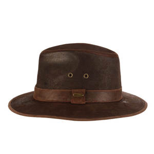 Best Seller High Quality <b>Leather</b> Design <b>Hats</b> for Men Top Trending Outdoor Casual Fashion Customization Available Four Seasons - Product Image 1