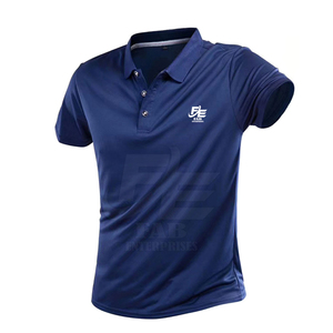 Camisas para Hombre al por Mayor Directo de Fábrica, 100% Algodón Tejido, Sólidas, de Secado Rápido, Transpirables, Diseño Personalizado para Uniformes de Negocios - Product Image 1