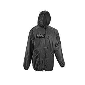 Chaqueta GAA de lluvia ligera con paneles de secado rápido de cuerpo de malla transpirable y personalización de logotipo impreso OEM MOQ Pakistán - Product Image 1