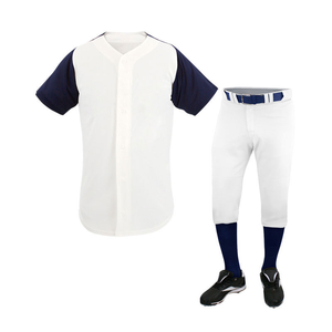 Uniforme de Béisbol Personalizado al por Mayor para Adultos, Conjunto Transpirable de Talla Grande, Pantalón de Béisbol de Secado Rápido 100% Poliéster - Product Image 3