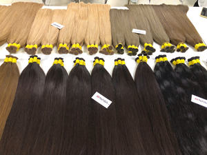 Extensiones de Cabello Humano Virgen Vietnamita a Granel, Doble Trama, 100g, Sin Enredos, Liso Natural, Fuerte, Sedoso, Puntas Gruesas Decoloradas, Hanoi - Product Image 4