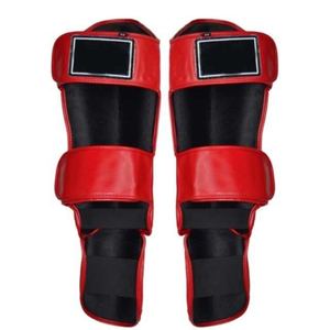 Meilleure vente Nouvelle arrivée Protège-tibias en cuir de vachette Taille de logo personnalisé Protège-pieds pour adultes et jeunes pour SI-SG-05 de boxe - Product Image 5